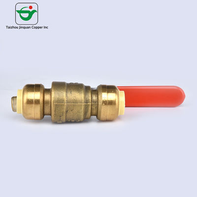 Válvula de bola de bronze do gás de MNPT ' X1/2” da libra por polegada quadrada 1/2 do padrão 435